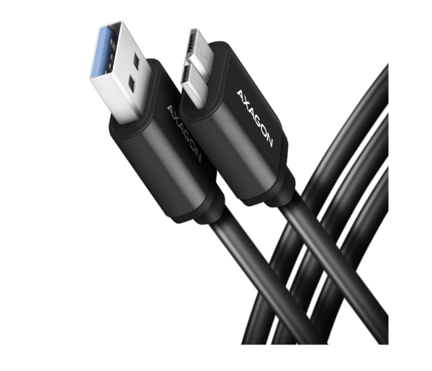 Axagon Kabel BUMM3-AM10AB SPEED Micro-B USB - USB-A 3.2 Gen 1 1 m - 1485429 - zdjęcie